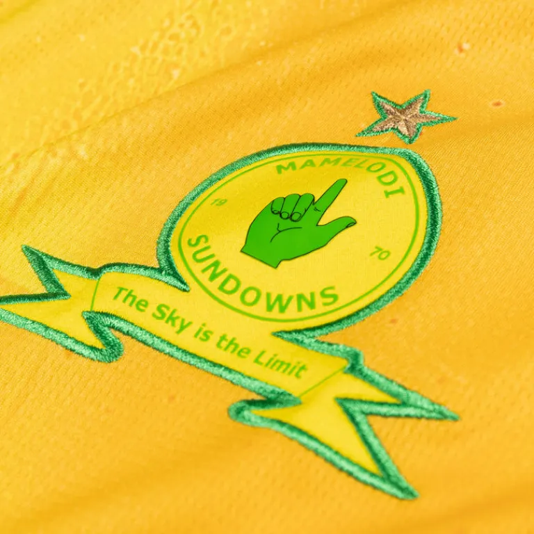 T-Shirts*Puma x KidSuper Studios Mamelodi Sundowns FC Jersey Replica Pelé Yellow / Fast Green