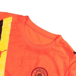 T-Shirts*Puma x KidSuper Studios Manchester City FC Jersey Replica Neon Sun / Puma Black