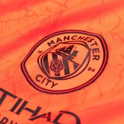 T-Shirts*Puma x KidSuper Studios Manchester City FC Jersey Replica Neon Sun / Puma Black