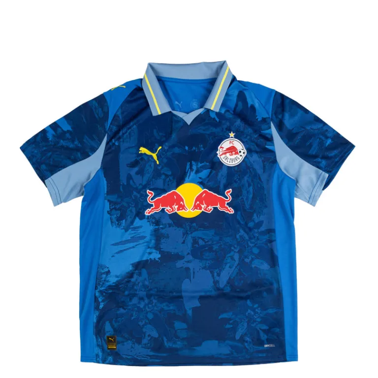 T-Shirts*Puma x KidSuper Studios Red Bull Salzburg Jersey Replica Ultra Blue / Lemon Meringue