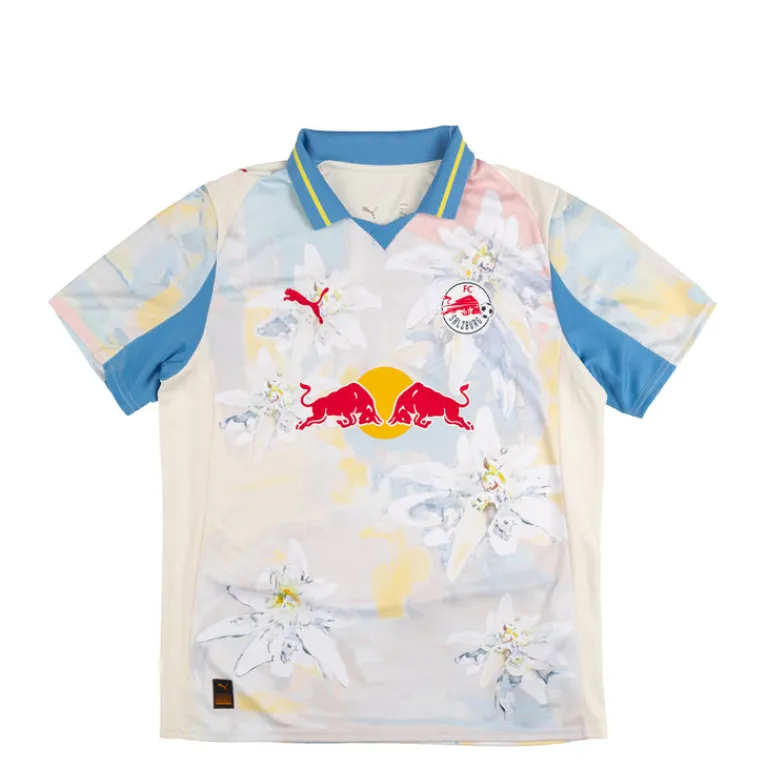 T-Shirts*Puma x KidSuper Studios Red Bull Salzburg Jersey Replica Frosted Ivory / Puma Red