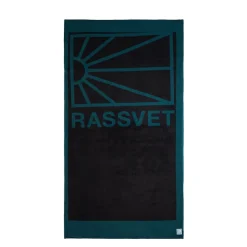 Badezimmer*Rassvet Logo Beach Towel Black
