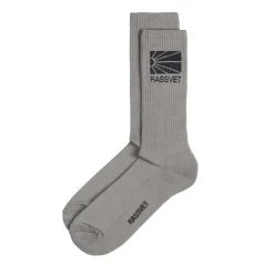 Socken*Rassvet Logo Socks Knit Grey