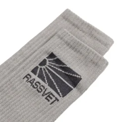 Socken*Rassvet Logo Socks Knit Grey