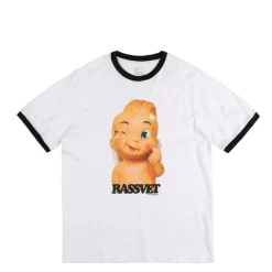 T-Shirts*Rassvet Merci Ringer T-Shirt Knit White