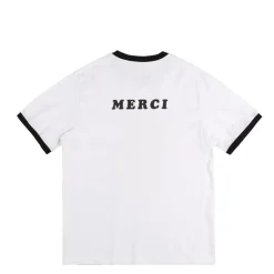 T-Shirts*Rassvet Merci Ringer T-Shirt Knit White