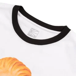 T-Shirts*Rassvet Merci Ringer T-Shirt Knit White