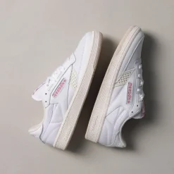 Leder Sneaker*Reebok Club C 85 Vintage Cloud White / Chalk / Stucco