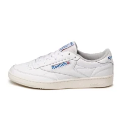 Leder Sneaker|Weiße Sneaker*Reebok Club C 85 Vintage Footwear White / Chalk / Vector Blue