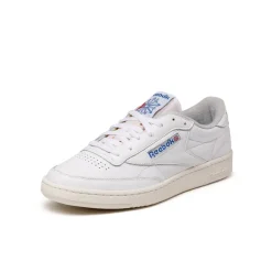 Leder Sneaker|Weiße Sneaker*Reebok Club C 85 Vintage Footwear White / Chalk / Vector Blue