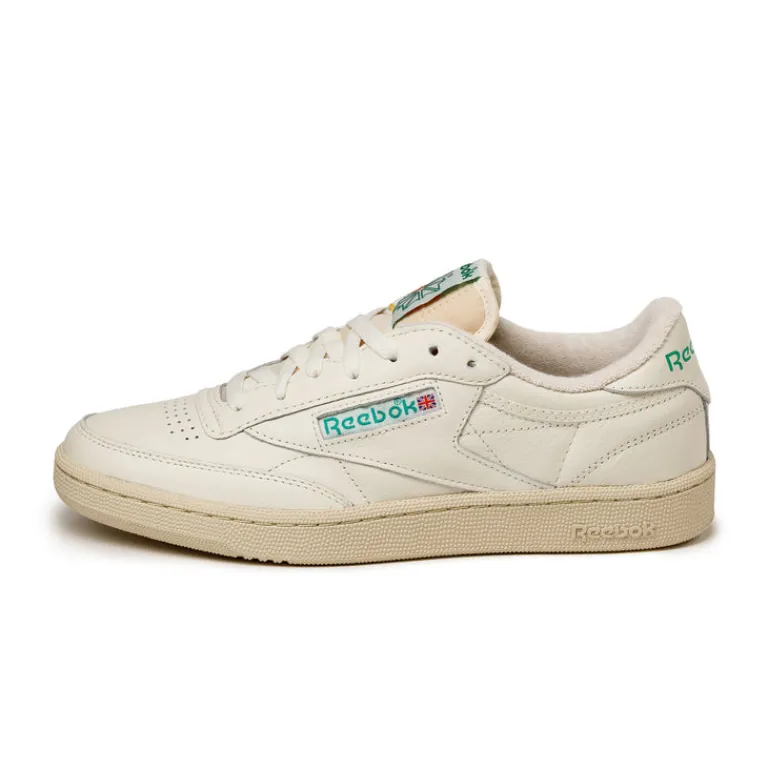 Leder Sneaker*Reebok Club C 85 Vintage Top Chalk / Paperwhite / G