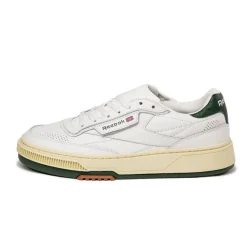 Leder Sneaker|Weiße Sneaker*Reebok Club C LTD Vintage Green / White