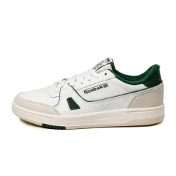 Leder Sneaker|Weiße Sneaker*Reebok LT Court White / Chalk / Dark Green