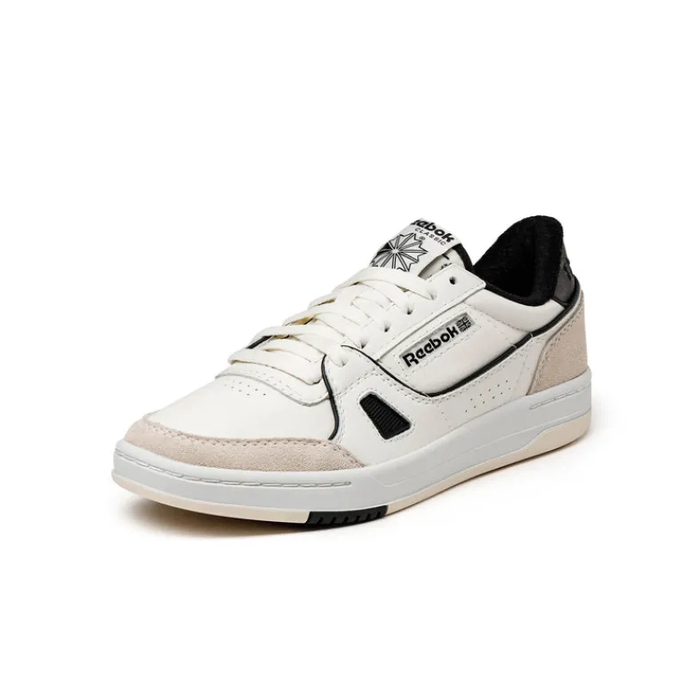 Leder Sneaker|Weiße Sneaker*Reebok LT Court Chalk / Moonstrata / Core Black