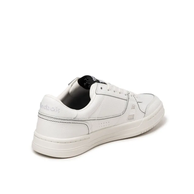 Leder Sneaker|Weiße Sneaker*Reebok LT Court Premium Black Stitch