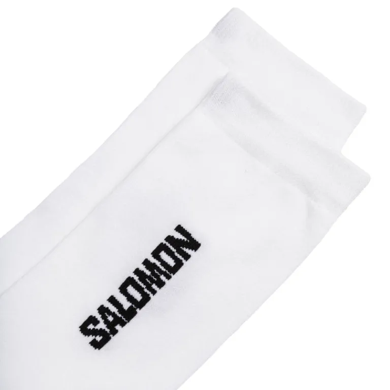 Socken*Salomon 365 Crew White / Black