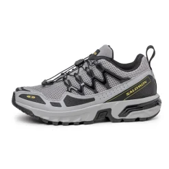 Leder Sneaker|Outdoor Sneaker*Salomon ACS + OG Alloy / Black / Lemon