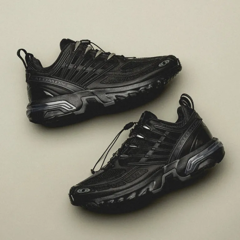 Vegane Sneaker|Outdoor Sneaker*Salomon ACS Pro Black / Black / Black