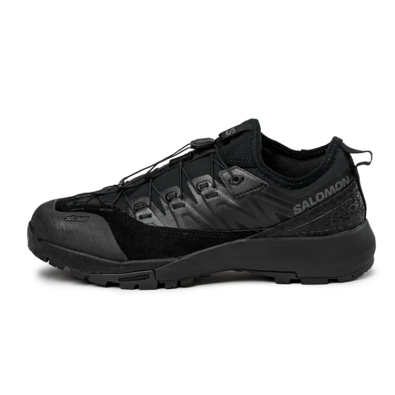 Vegane Sneaker|Outdoor Sneaker*Salomon Alpinway Advanced Black / Black / Asphalt