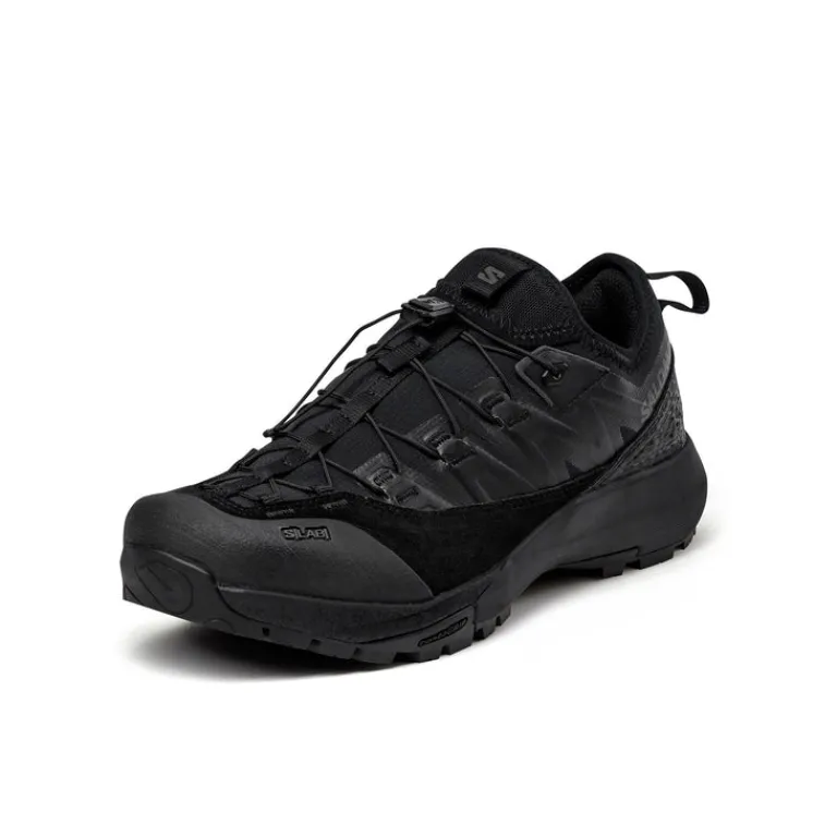 Vegane Sneaker|Outdoor Sneaker*Salomon Alpinway Advanced Black / Black / Asphalt