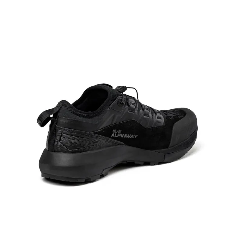 Vegane Sneaker|Outdoor Sneaker*Salomon Alpinway Advanced Black / Black / Asphalt