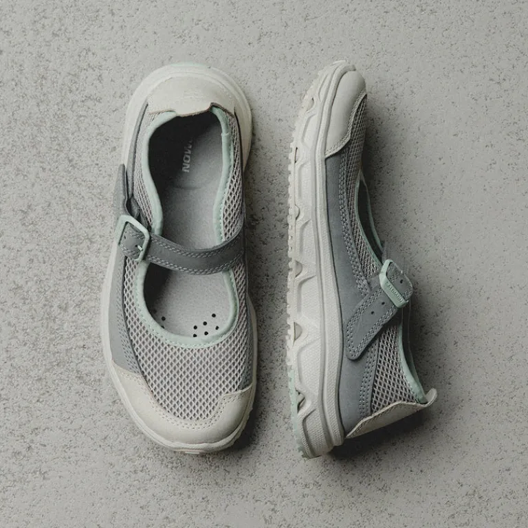 Leder Sneaker|Ballerinas*Salomon RX Marie-Jeanne Ashes Of Roses/Monument / Rainy Day