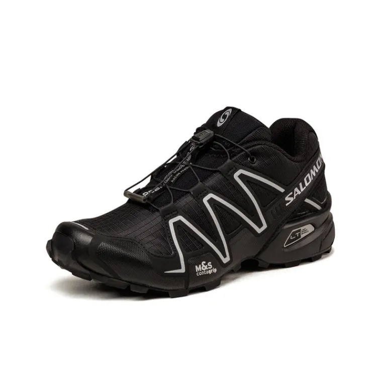 Vegane Sneaker|Outdoor Sneaker*Salomon Speedcross 3 Black / Footwear Silver / Black