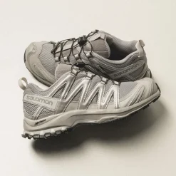 Leder Sneaker|Outdoor Sneaker*Salomon XA Pro 3D Alloy / Footwear Silver / Lunar Rock