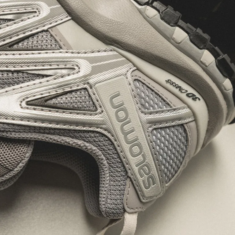 Leder Sneaker|Outdoor Sneaker*Salomon XA Pro 3D Alloy / Footwear Silver / Lunar Rock