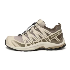 Leder Sneaker|Outdoor Sneaker*Salomon XA Pro 3D Stone Gray / Almond Milk / Black