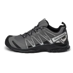 Wasserdichte Sneaker|Vegane Sneaker*Salomon XA Pro 3D GTX Pewter / Black / Silver Cloud