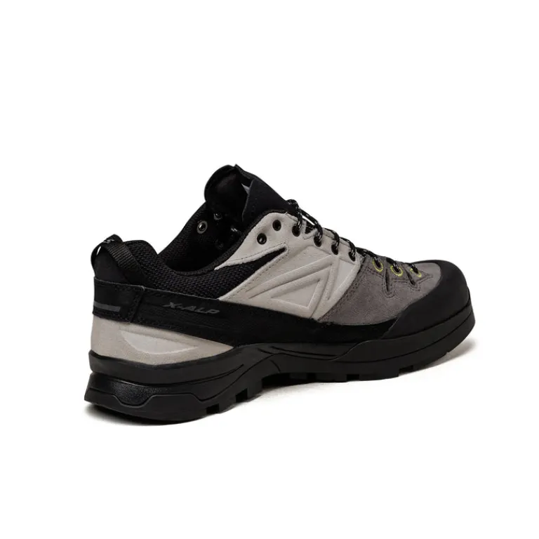 Leder Sneaker|Outdoor Sneaker*Salomon X-Alp Leather Black / Castlerock / Dark Citron