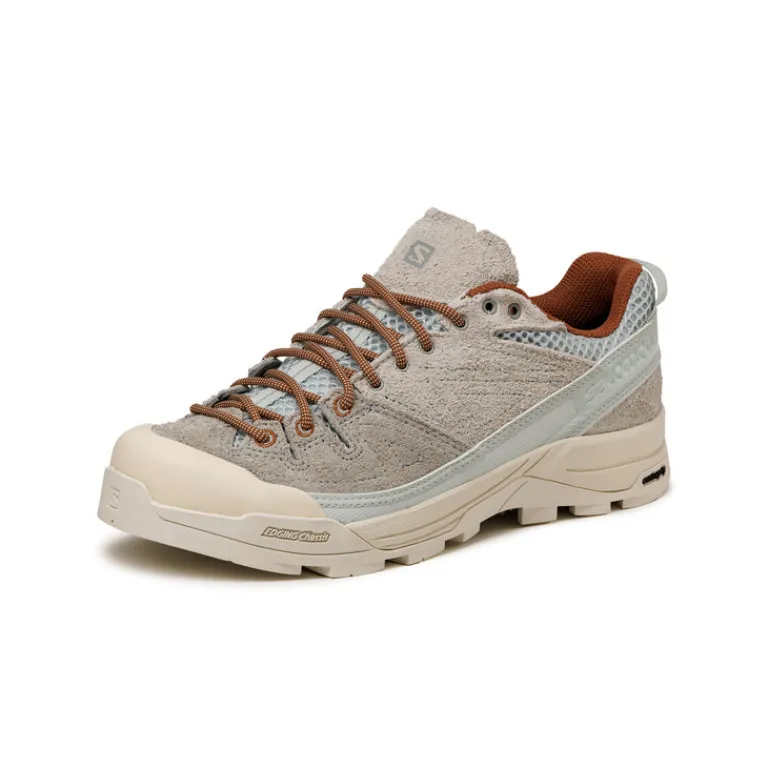 Leder Sneaker|Outdoor Sneaker*Salomon X-Alp Suede Ice Flow / Quarry / Russet