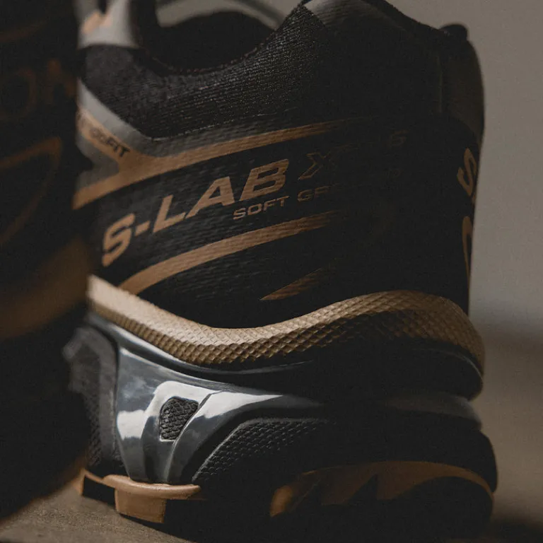 Vegane Sneaker|Outdoor Sneaker*Salomon XT-6 Black / Portabella / Pewter