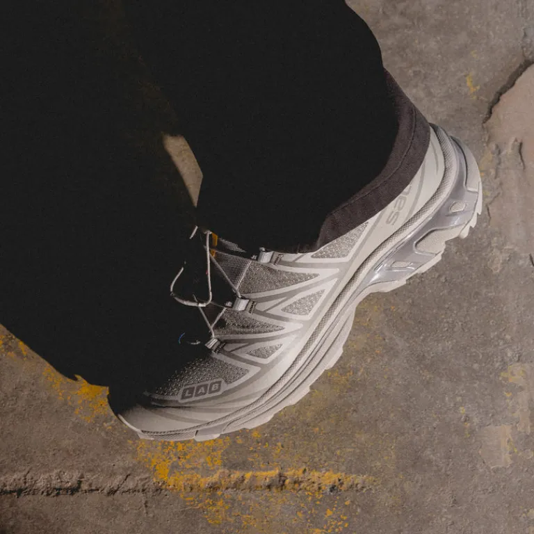 Vegane Sneaker|Outdoor Sneaker*Salomon XT-6 Ghost Gray / Ghost Gray / Gray Fog