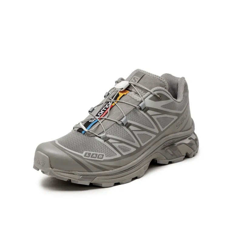 Vegane Sneaker|Outdoor Sneaker*Salomon XT-6 Ghost Gray / Ghost Gray / Gray Fog