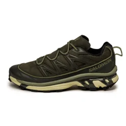 Leder Sneaker|Outdoor Sneaker*Salomon XT-6 Expanse LTR Peat / Deep Lichen Green / Green Haze