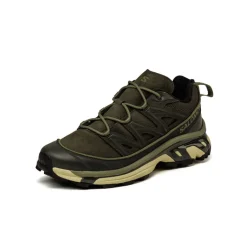 Leder Sneaker|Outdoor Sneaker*Salomon XT-6 Expanse LTR Peat / Deep Lichen Green / Green Haze