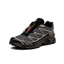 Wasserdichte Sneaker|Vegane Sneaker*Salomon XT-6 GTX Black / Ebony / Lunar Rock