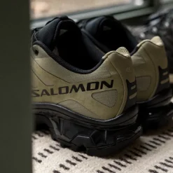 Vegane Sneaker|Outdoor Sneaker*Salomon XT-4 OG *Protective* Aloe / Black / Silver Cloud