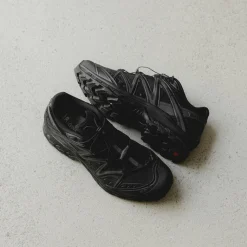 Leder Sneaker|Outdoor Sneaker*Salomon XT-Quest Advanced Black / Black / Footwear Silver