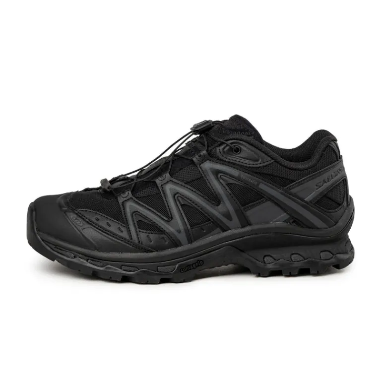 Leder Sneaker|Outdoor Sneaker*Salomon XT-Quest Advanced Black / Black / Footwear Silver