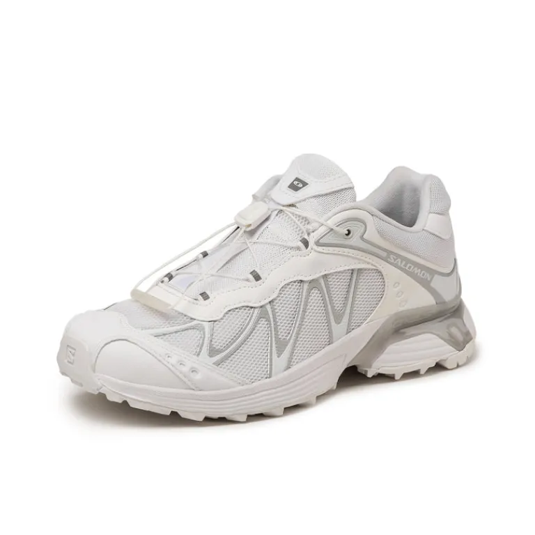 Vegane Sneaker|Outdoor Sneaker*Salomon XT-Whisper White / Lunar Rock / Footwear Silver