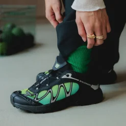 Vegane Sneaker|Outdoor Sneaker*Salomon XT-Whisper Black / Iced Aqua / Ftw Silver