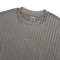 Running|T-Shirts*Satisfy AuraLite Pleated T-Shirt Mineral Graphite