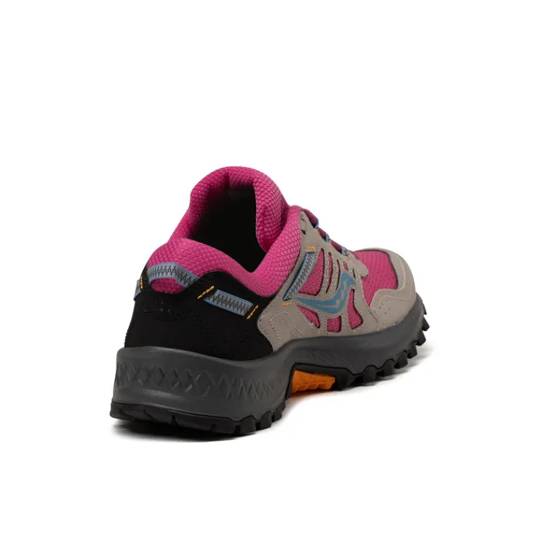 Vegane Sneaker|Outdoor Sneaker*Saucony Grid Peak Fuchsia / Dove