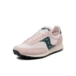 Leder Sneaker|Retro Runner*Saucony Trainer 80 Pink / Green