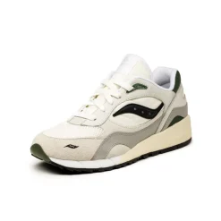 Leder Sneaker|Retro Runner*Saucony x Asphaltgold Shadow 6000 White / Light Grey