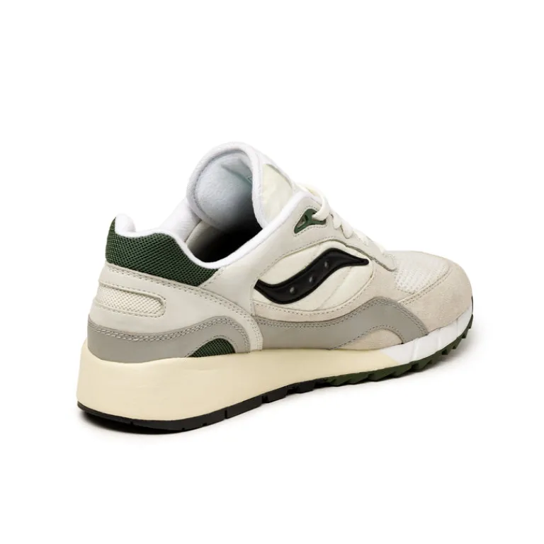 Leder Sneaker|Retro Runner*Saucony x Asphaltgold Shadow 6000 White / Light Grey
