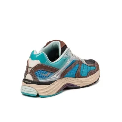 Vegane Sneaker|Retro Runner*Saucony x Footpatrol Pro Grid Omni 9 Blue / Brown